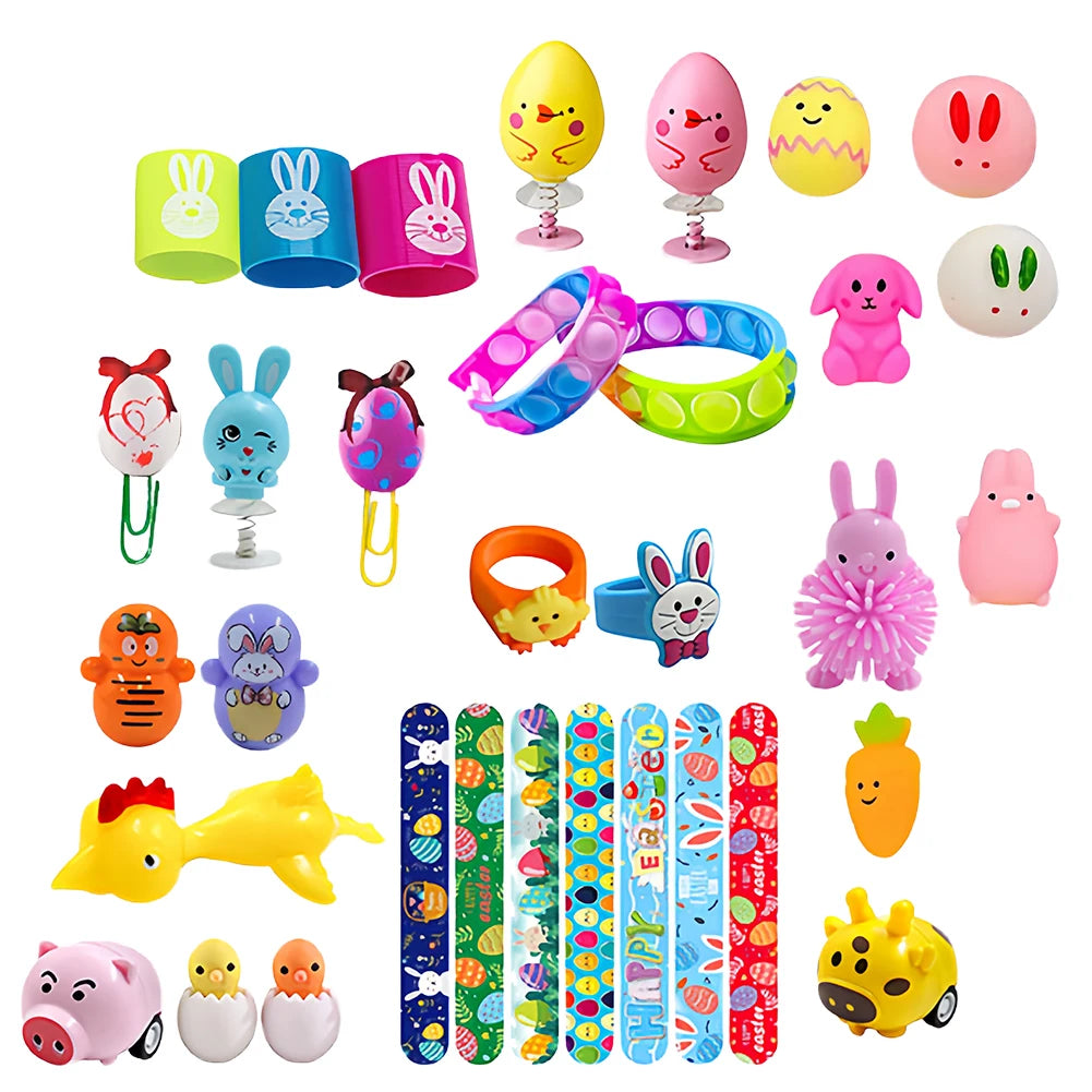 120Pcs Pre Filled Easter Eggs With Assorted Toys Fillers