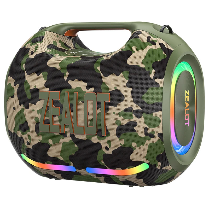 ZEALOT ZE01 120W Portable Bluetooth Speaker TWS Subwoofer