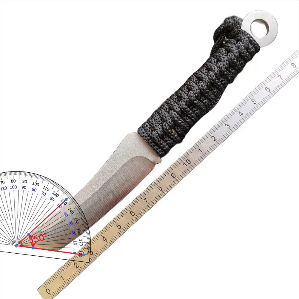 Doom Blade Fixed Blade Knife With Sheath For Outdoor Survival