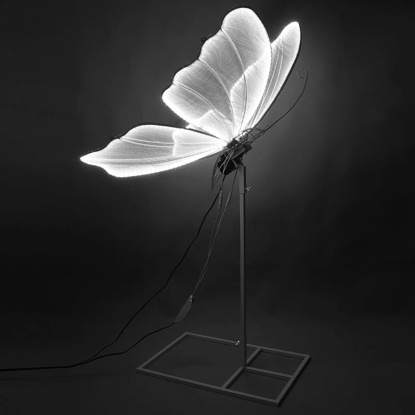 Bymaocar Wedding Butterfly LED Floor Lamp Ceiling Decor