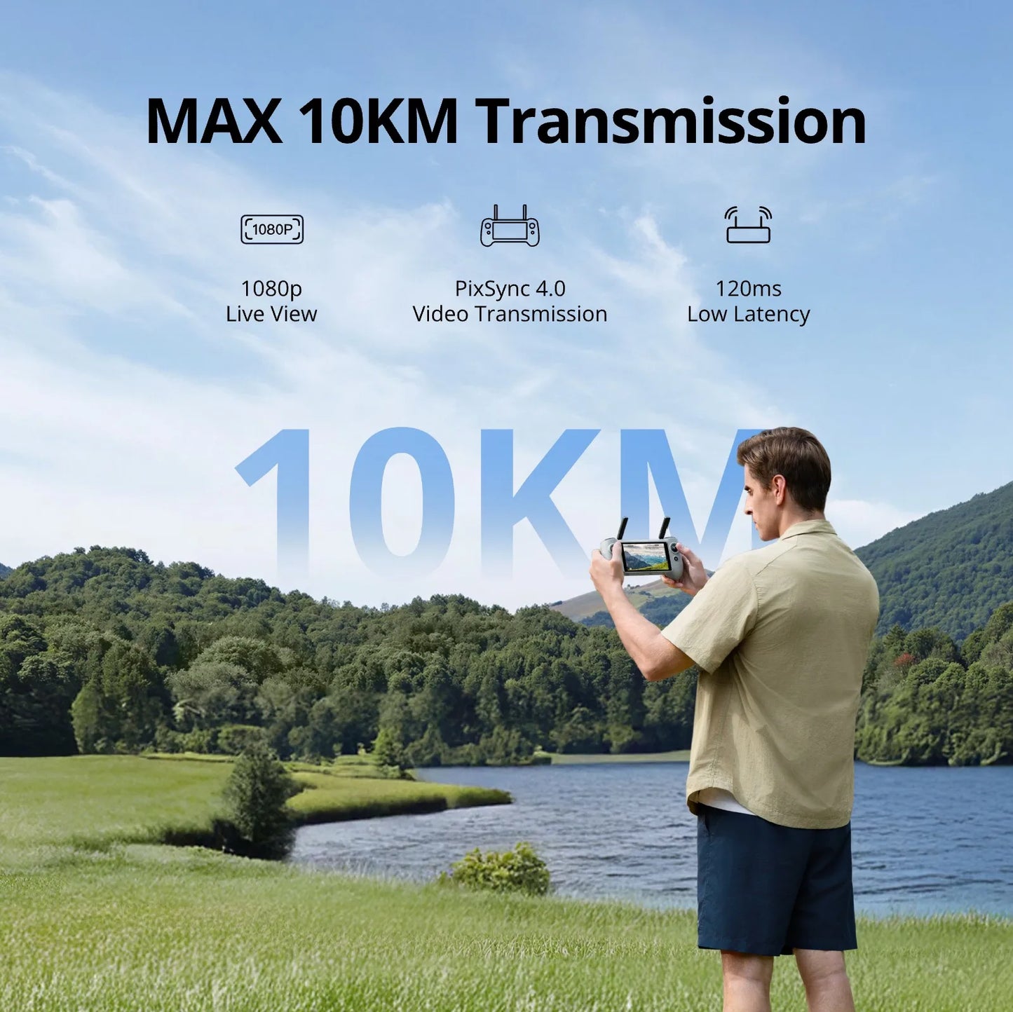 Potensic ATOM 2 Drone PTD 1 Remote Control 4K Video