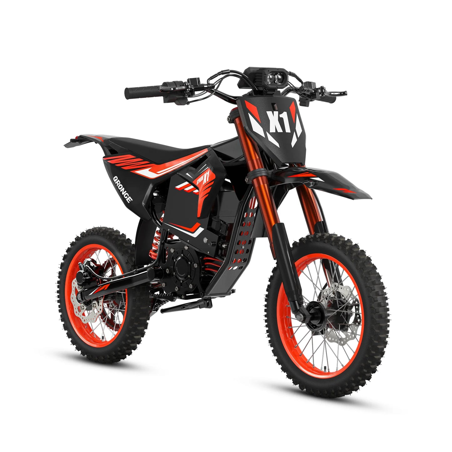 QRONGE X1 Spark Electric Dirt Bike 4500W Peak 60V Battery