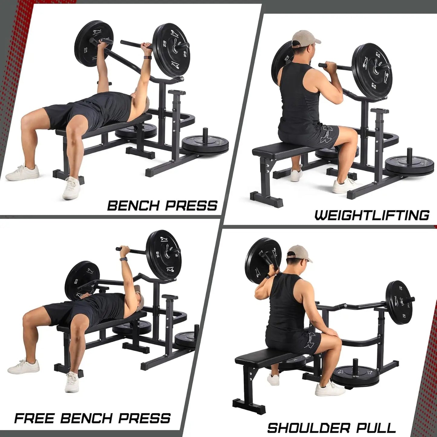 Chest Press Machine With Independent Converging Arms 1050 LBS Capacity