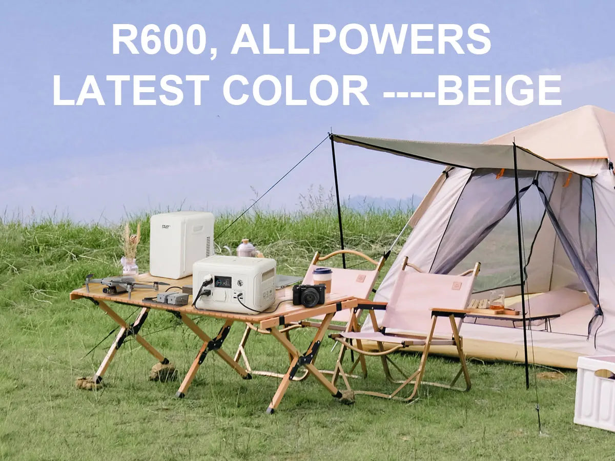 ALLPOWERS R600 Portable Power Station 299Wh LiFePO4 600W AC Output