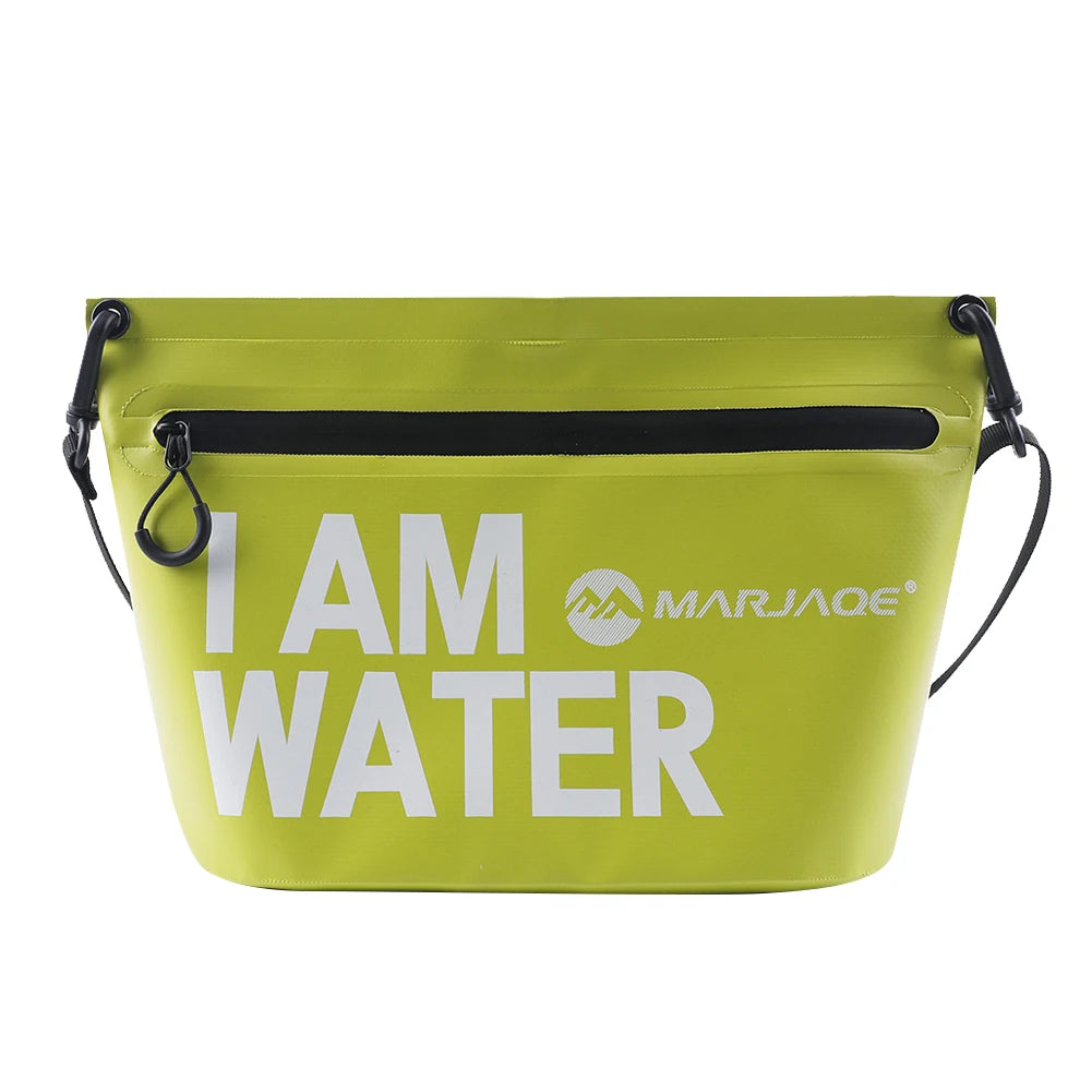 NONECN Waterproof Diving Shoulder Pack Zipper PVC Swim Bag Travel
