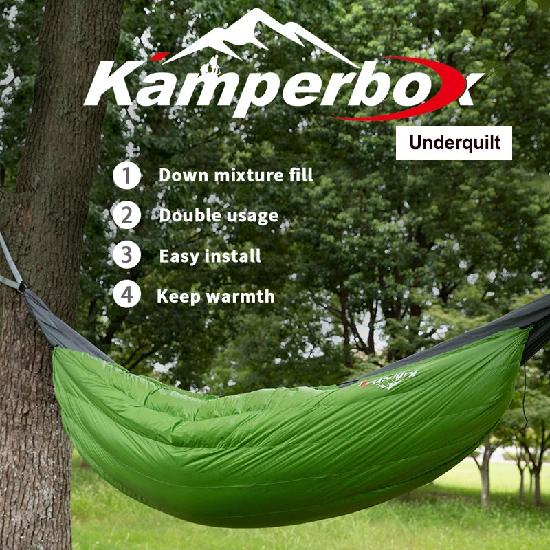 Kamperbox Down Hammock Underquilt And Camping Quilt For Sleeping Bags