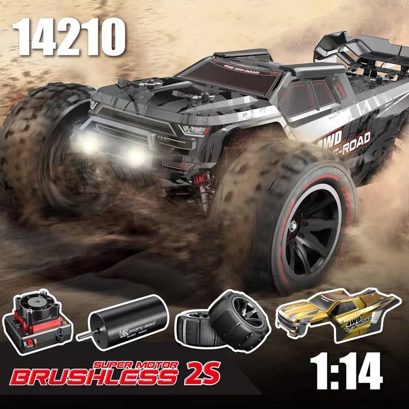 JIUSI One Fourteenth Off Road RC Truck 75kmh Brushless 4WD