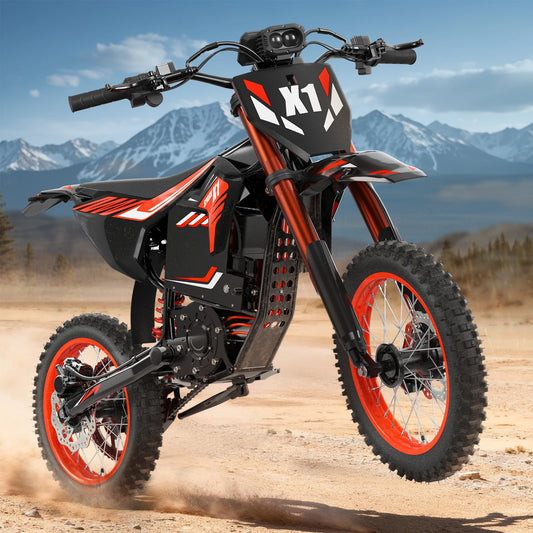 QRONGE X1 Spark Electric Dirt Bike 4500W Peak 60V Battery