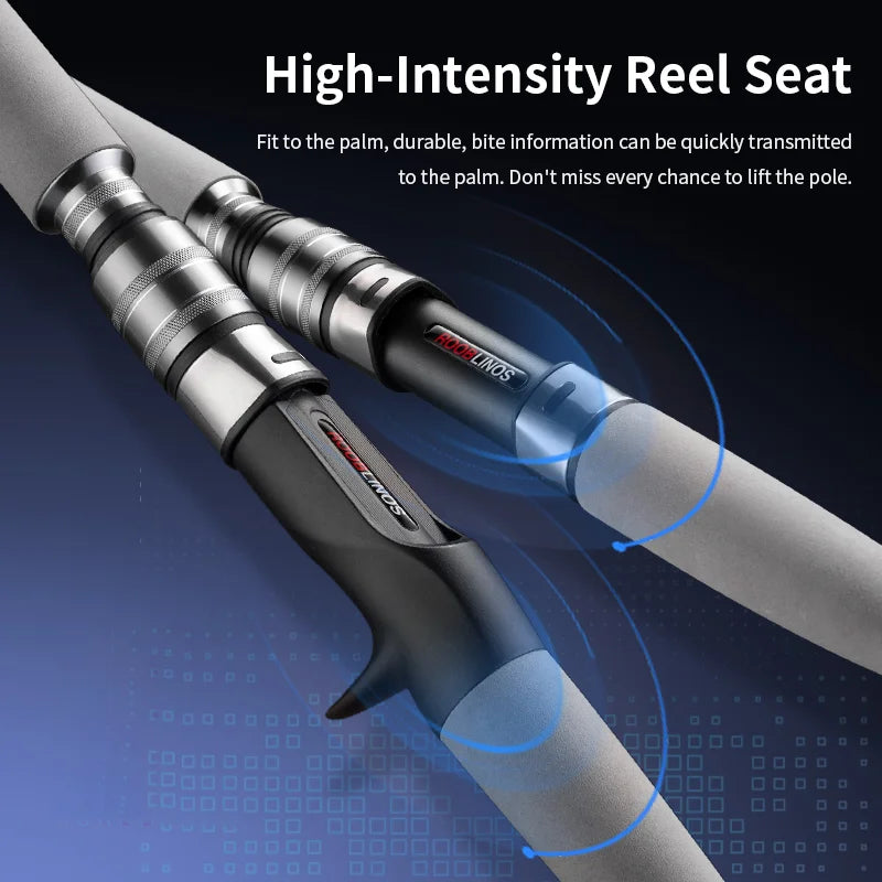 Rooblinos Raptor II Boat Casting Spinning Rod Saltwater