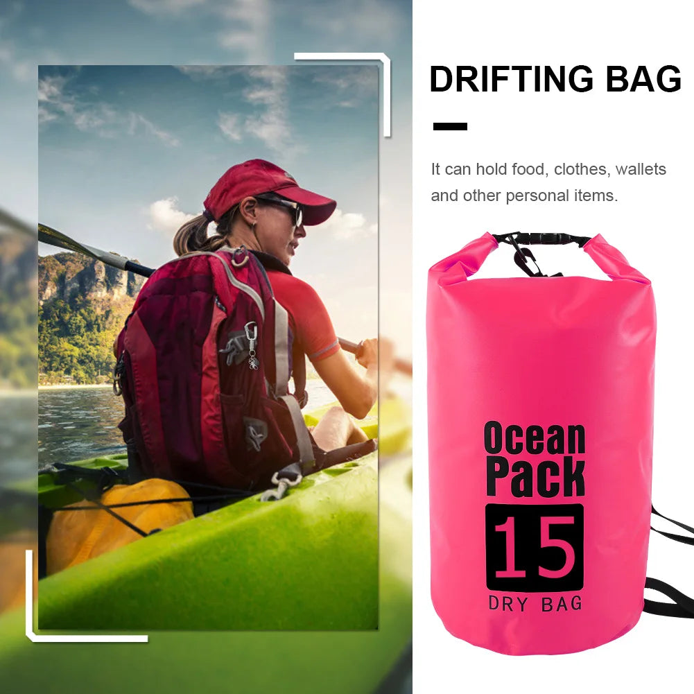 MOJOYC Waterproof Dry Bag For Kayaking Rafting Outdoor Gear