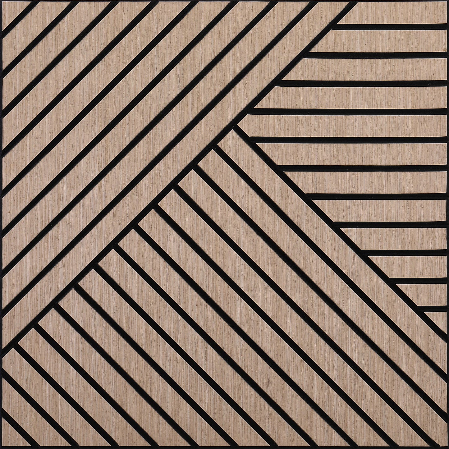 Hign-concerned Acoustic 3D Wood Slat Wall Panels Noise Reduction