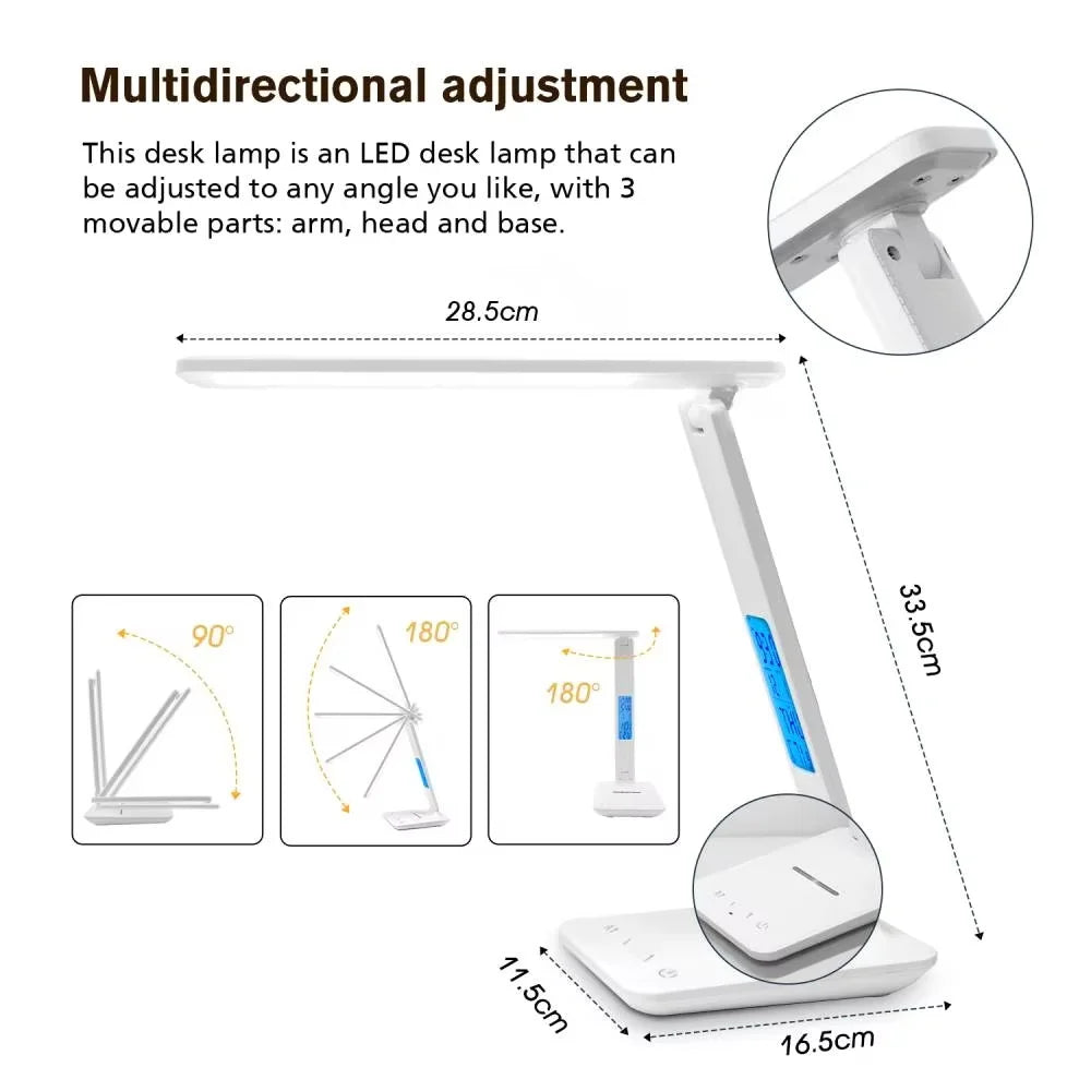 Laopao 10W Qi Wireless Charging Desk Lamp With Night Light