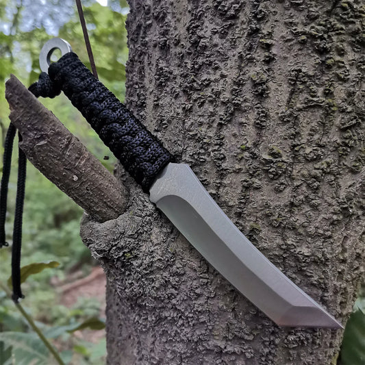 Doom Blade Fixed Blade Knife With Sheath For Outdoor Survival