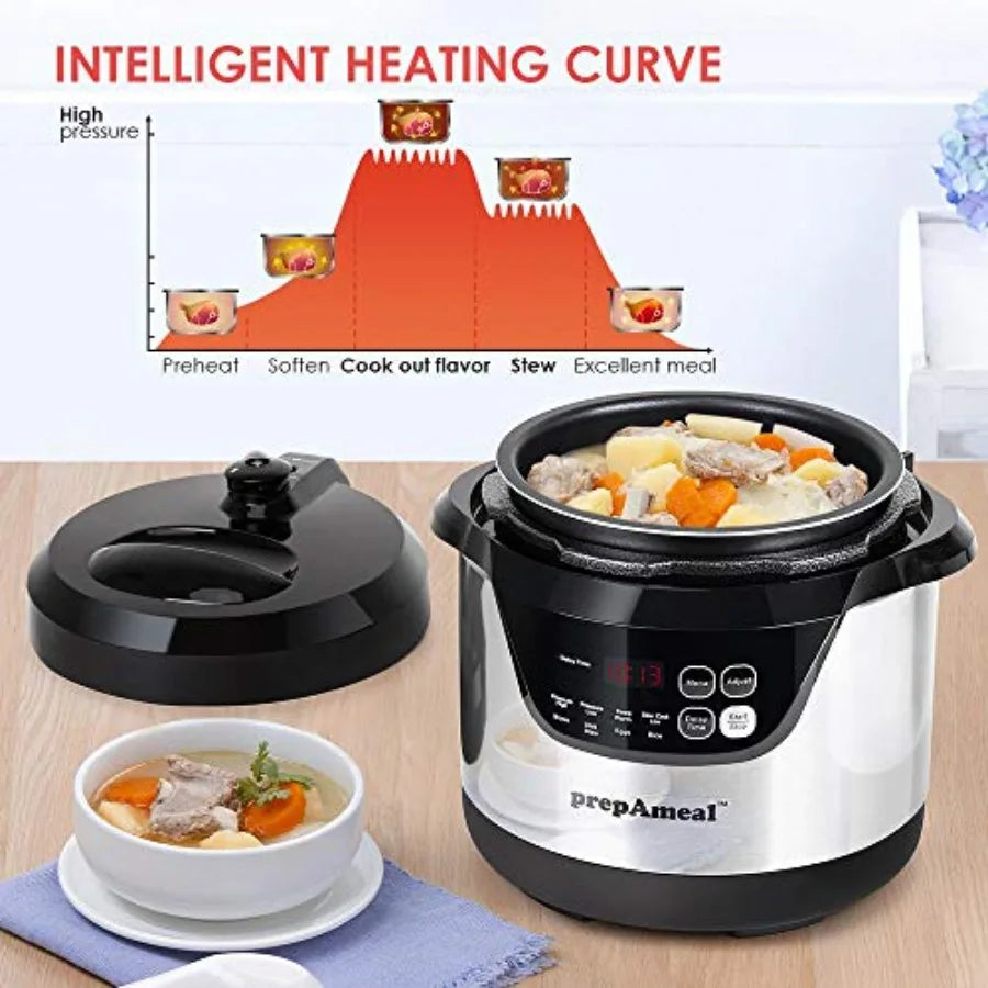 Abay Eight In One Programmable Electric Pressure Cooker
