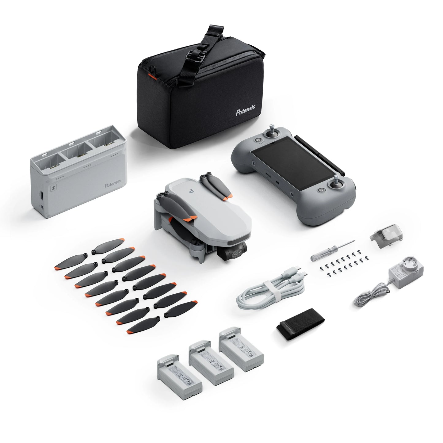 Potensic ATOM 2 Drone PTD 1 Remote Control 4K Video