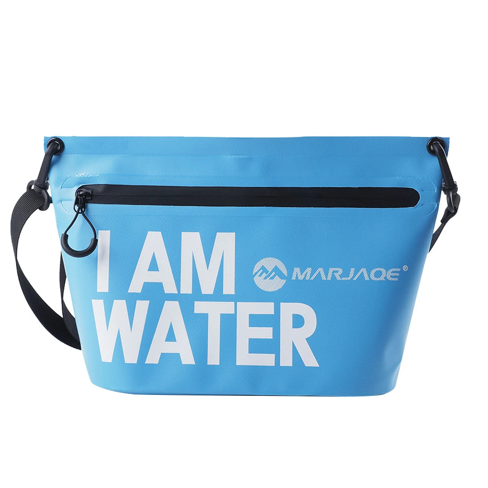 NONECN Waterproof Diving Shoulder Pack Zipper PVC Swim Bag Travel