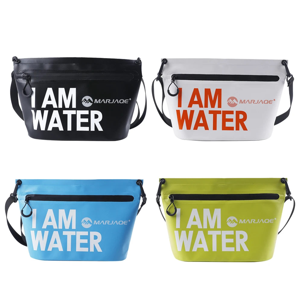 NONECN Waterproof Diving Shoulder Pack Zipper PVC Swim Bag Travel