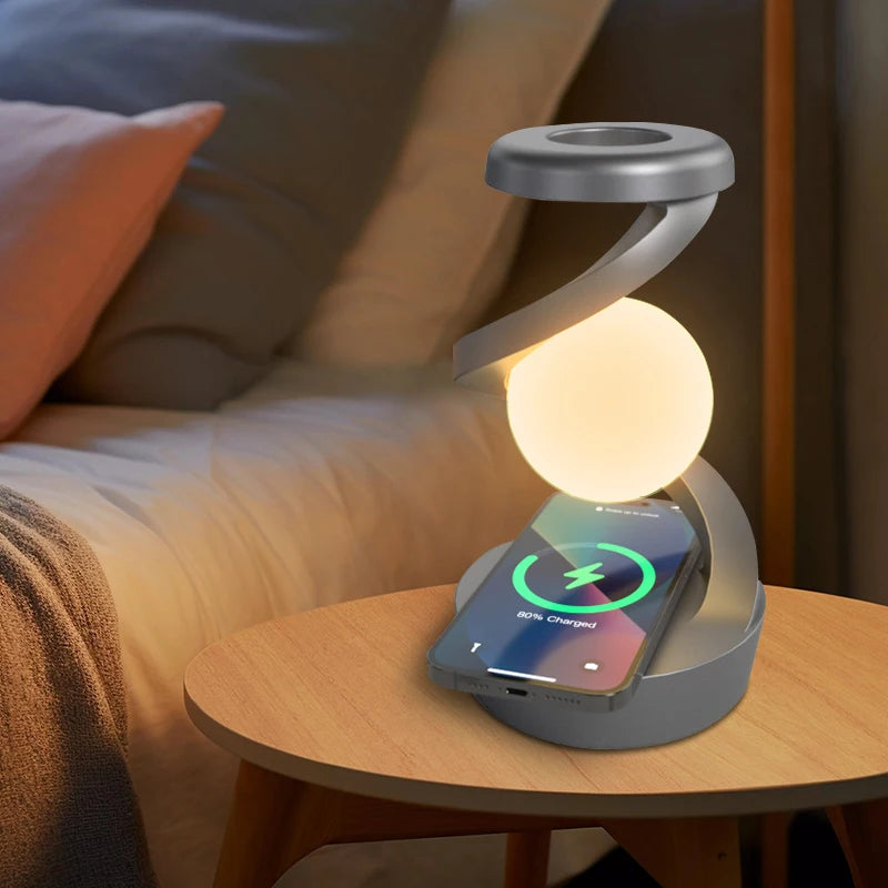 Charging LED Night Lamp With Motion Sensor Bedside Rechargeable Lamp