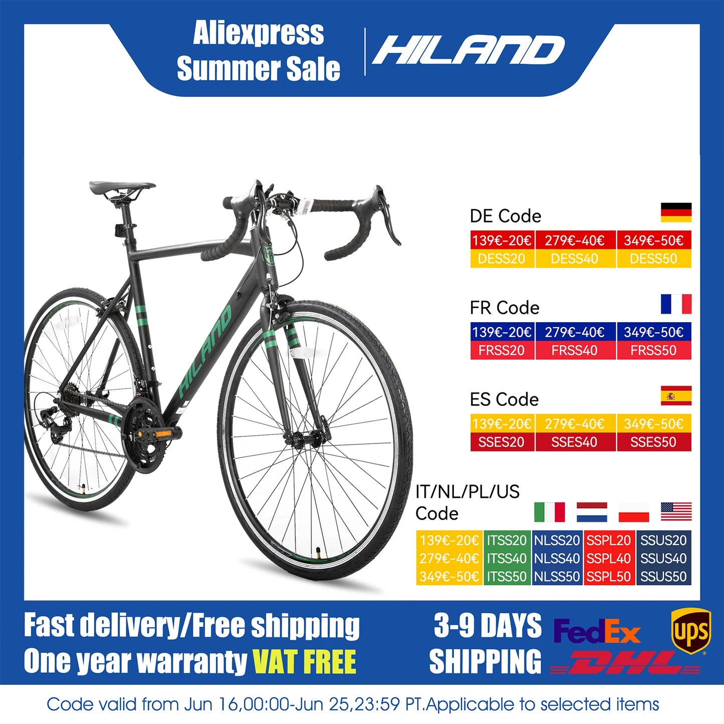 Joystar Aluminum Road Bike Shimano 14 Speeds For Men