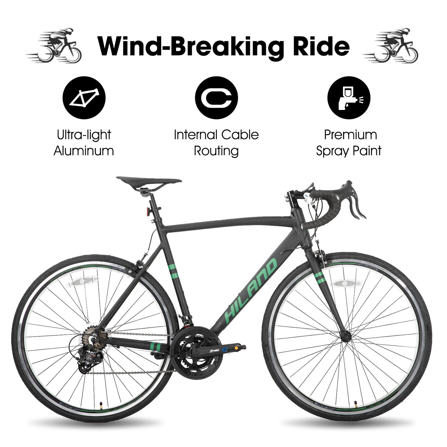 Joystar Aluminum Road Bike Shimano 14 Speeds For Men