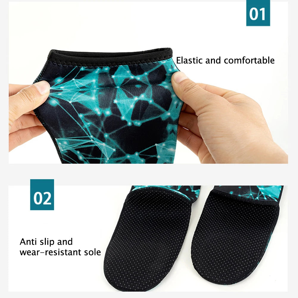 Unisex Neoprene Diving Socks For Snorkeling And Water Sports