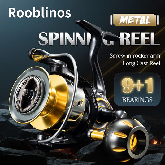 Rooblinos SW Spinning Reel Ultralight Saltwater Surf Fishing