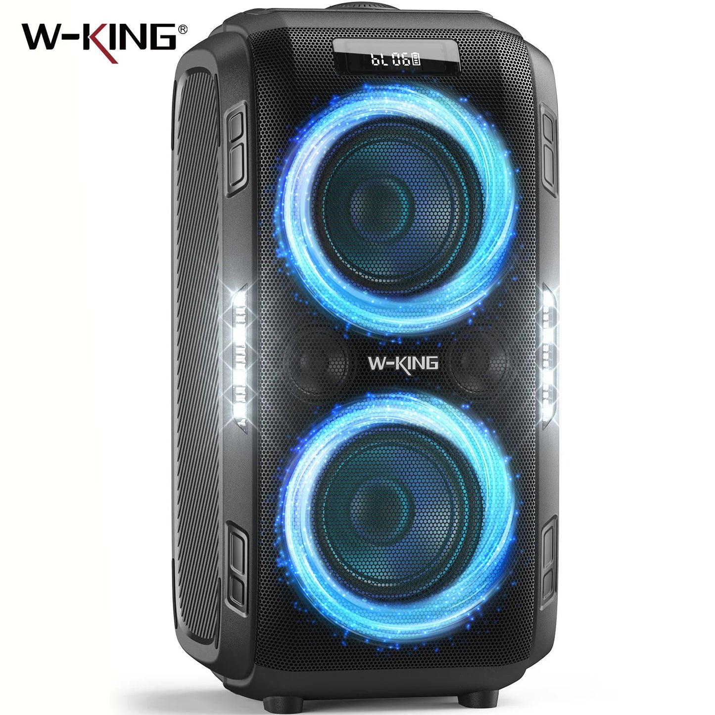 W-King 250W Bluetooth Speaker Portable Party Boombox V5.3 120dB