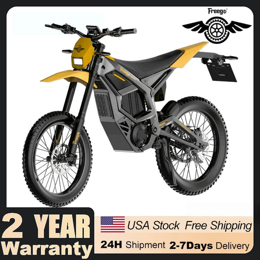 Freego 8000W Electric Dirt Bike Mid Drive Off Road