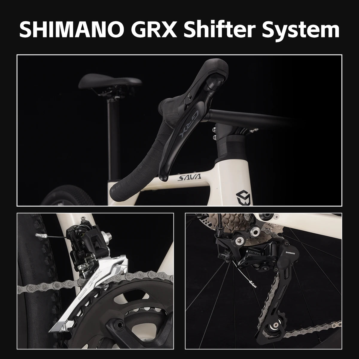 SAVA R21 Gelaro Gravel Bike With GRX 11-20 Speed Gearset