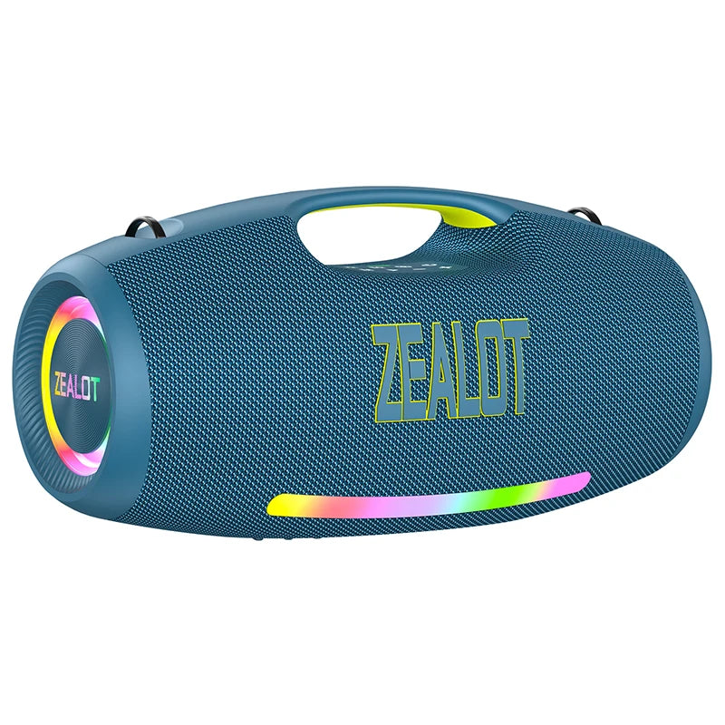 Zealot S89 250W Portable Bluetooth Speaker Waterproof 48000mAh RGB Light