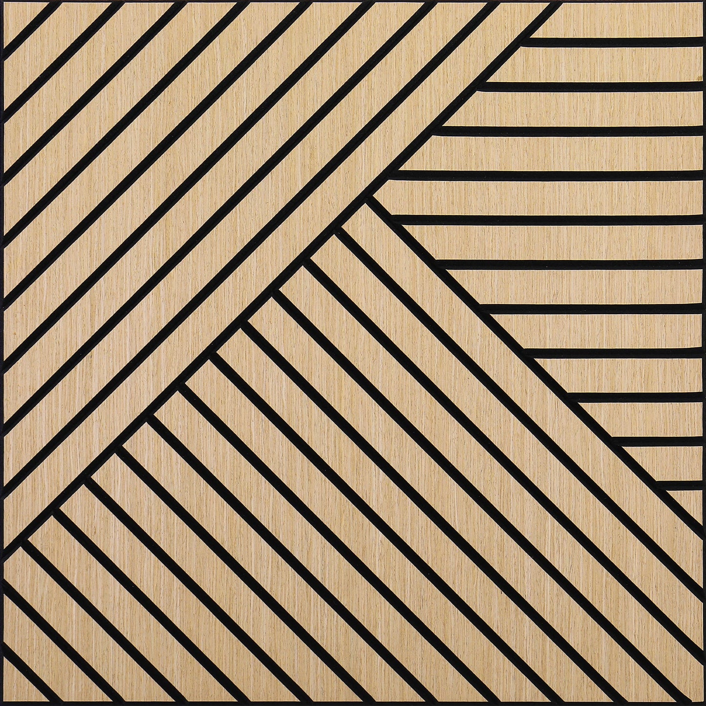 Hign-concerned Acoustic 3D Wood Slat Wall Panels Noise Reduction