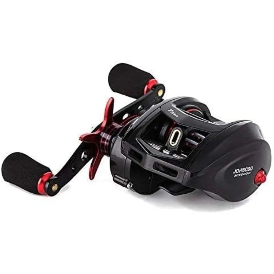 Titan Baitcasting Reel Max Drag For Saltwater And Freshwater