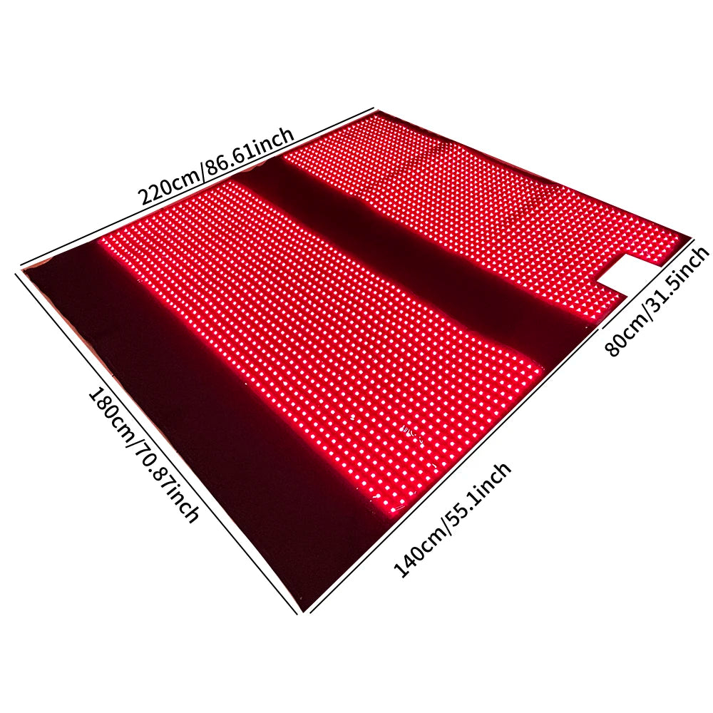 Infrared LED Light Therapy Blanket for Home Use and Relaxation