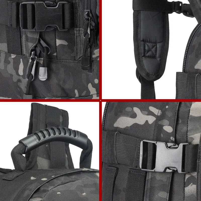 CN Guangdong Travel Laptop Tactical Backpack Unisex Water Resistant Outdoor