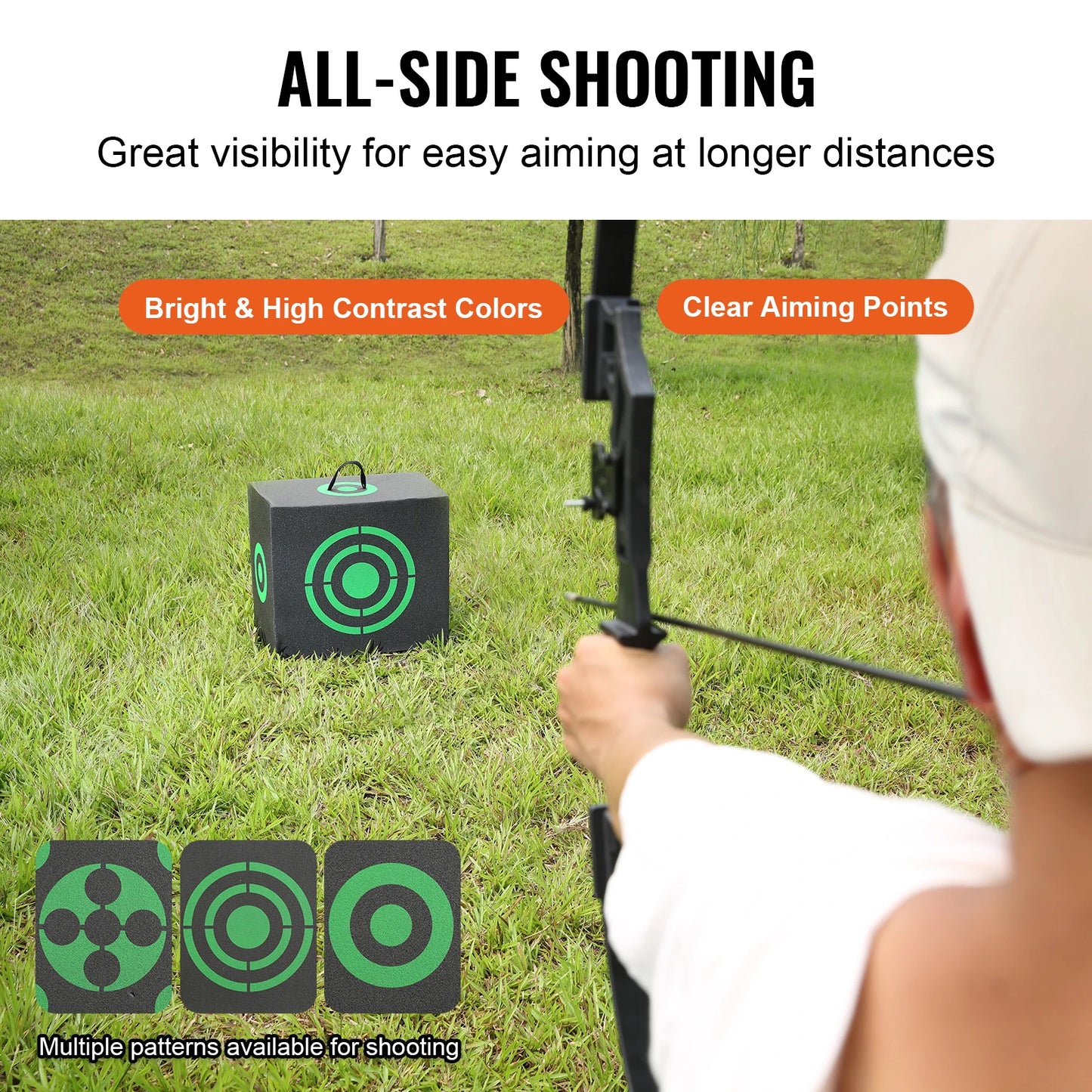VEVOR Archery Target Allside Shooting Portable Target With Carry Handle