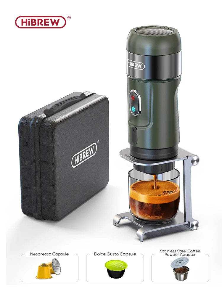 HiBREW Wireless Portable Espresso Machine Nespresso Dolce Capsule Compatible