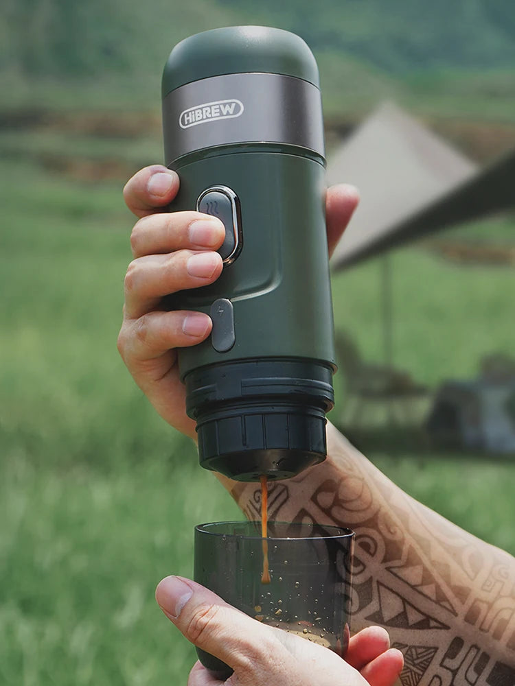 HiBREW Wireless Portable Espresso Coffee Maker For Car And Home