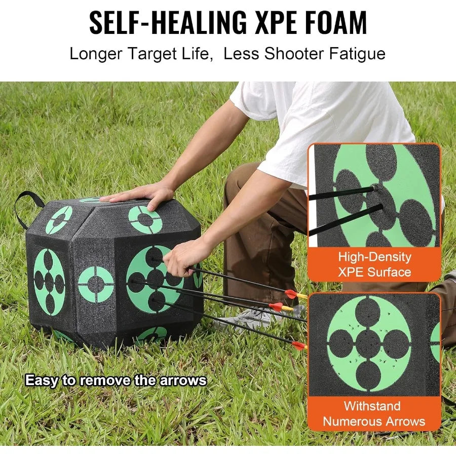 High-Concerned Archery Target Outdoor All-Side Carry Handle Arrow