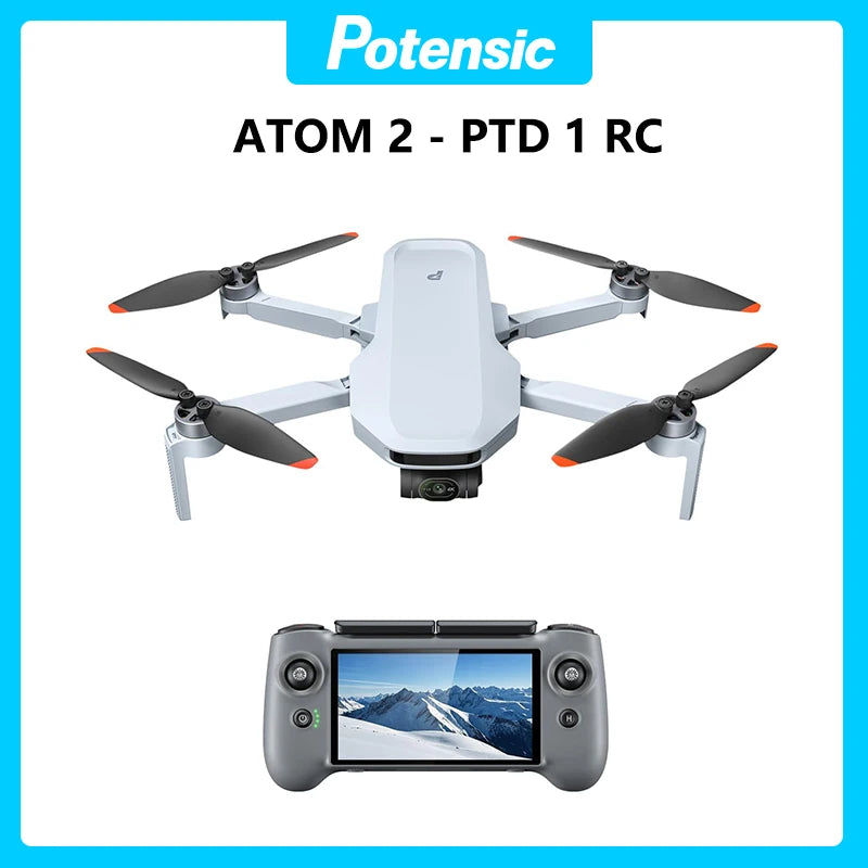 Potensic ATOM 2 Drone PTD 1 Remote Control 4K Video