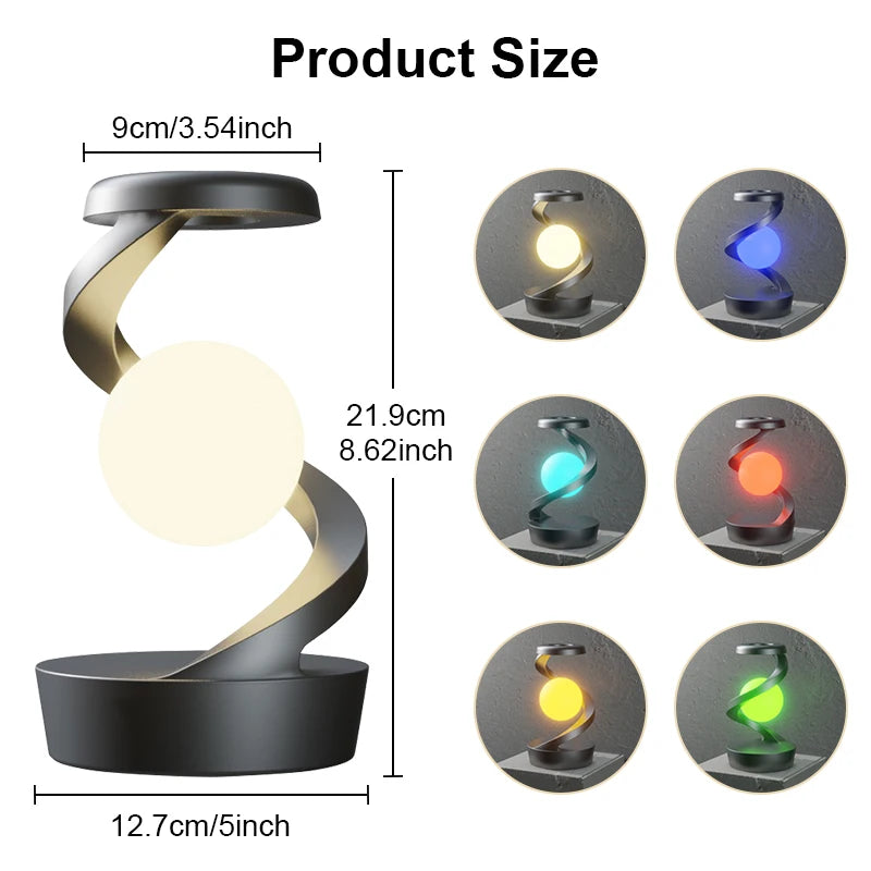 Charging LED Night Lamp With Motion Sensor Bedside Rechargeable Lamp