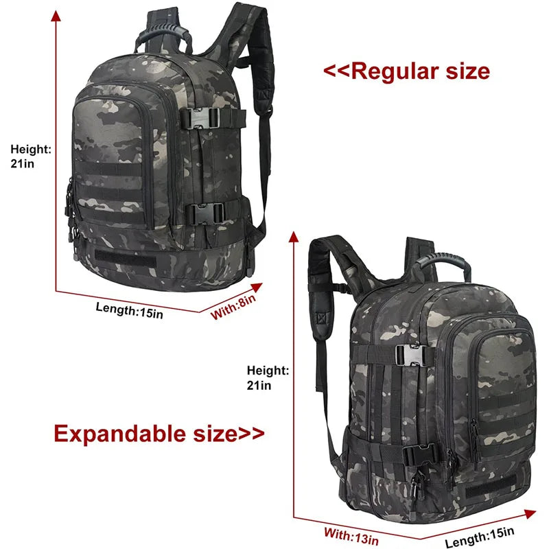 CN Guangdong Travel Laptop Tactical Backpack Unisex Water Resistant Outdoor