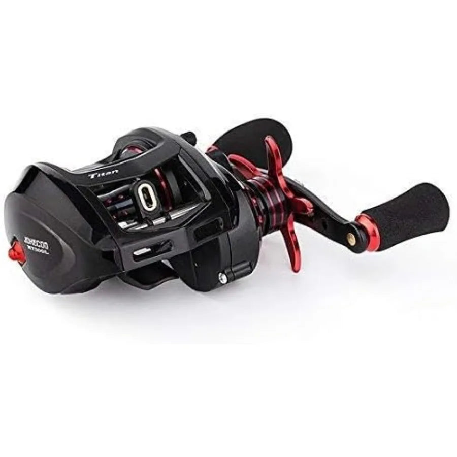 Titan Baitcasting Reel Max Drag For Saltwater And Freshwater