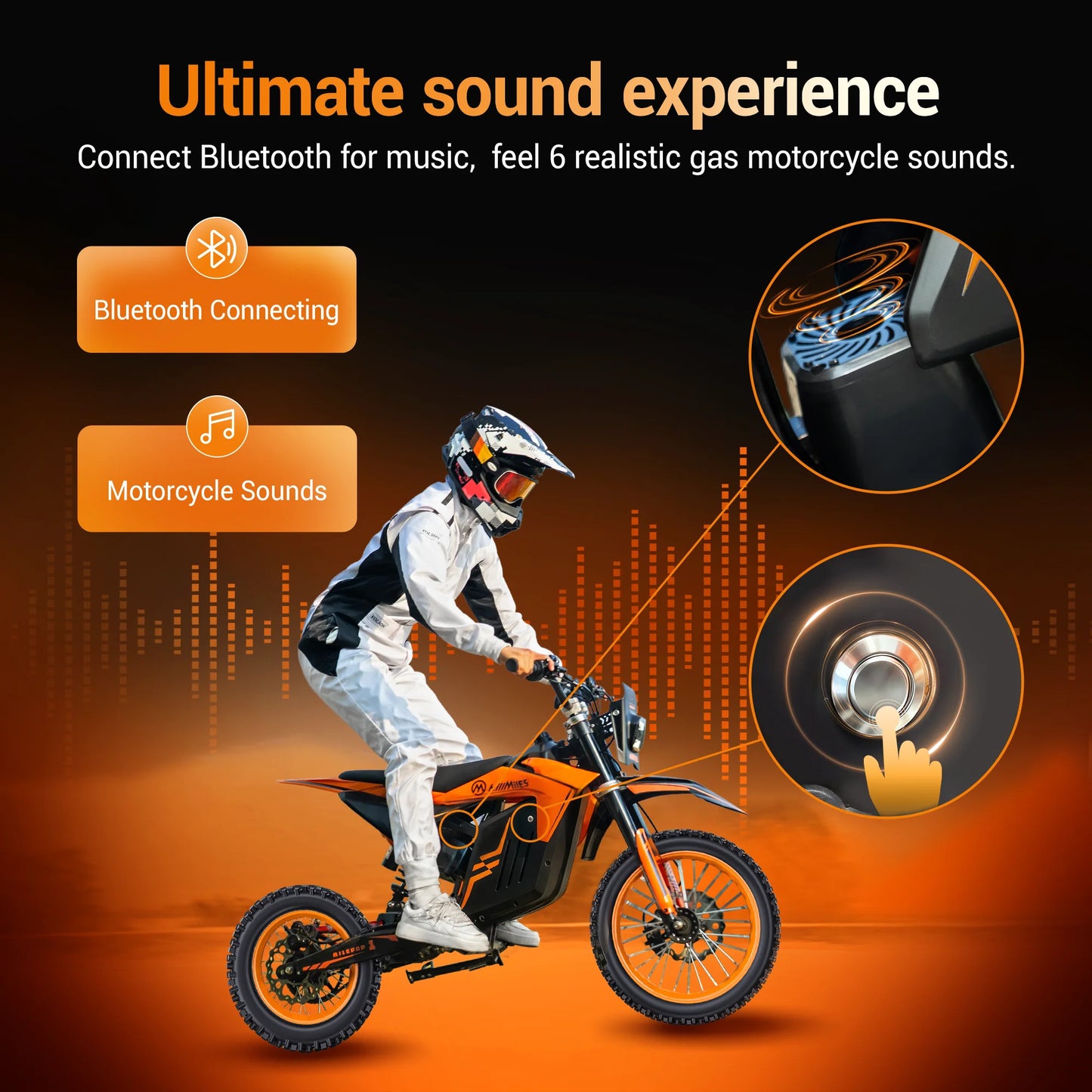 ENGWE MilePop 1 Youth Electric Motorcycle 2000W 48V
