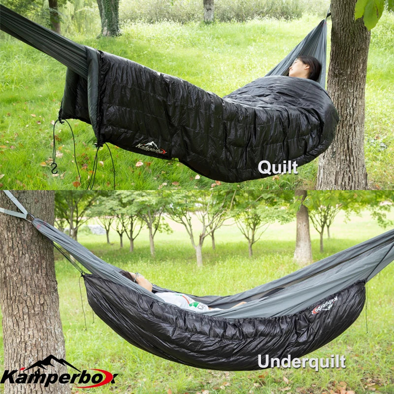 Kamperbox Down Hammock Underquilt And Camping Quilt For Sleeping Bags