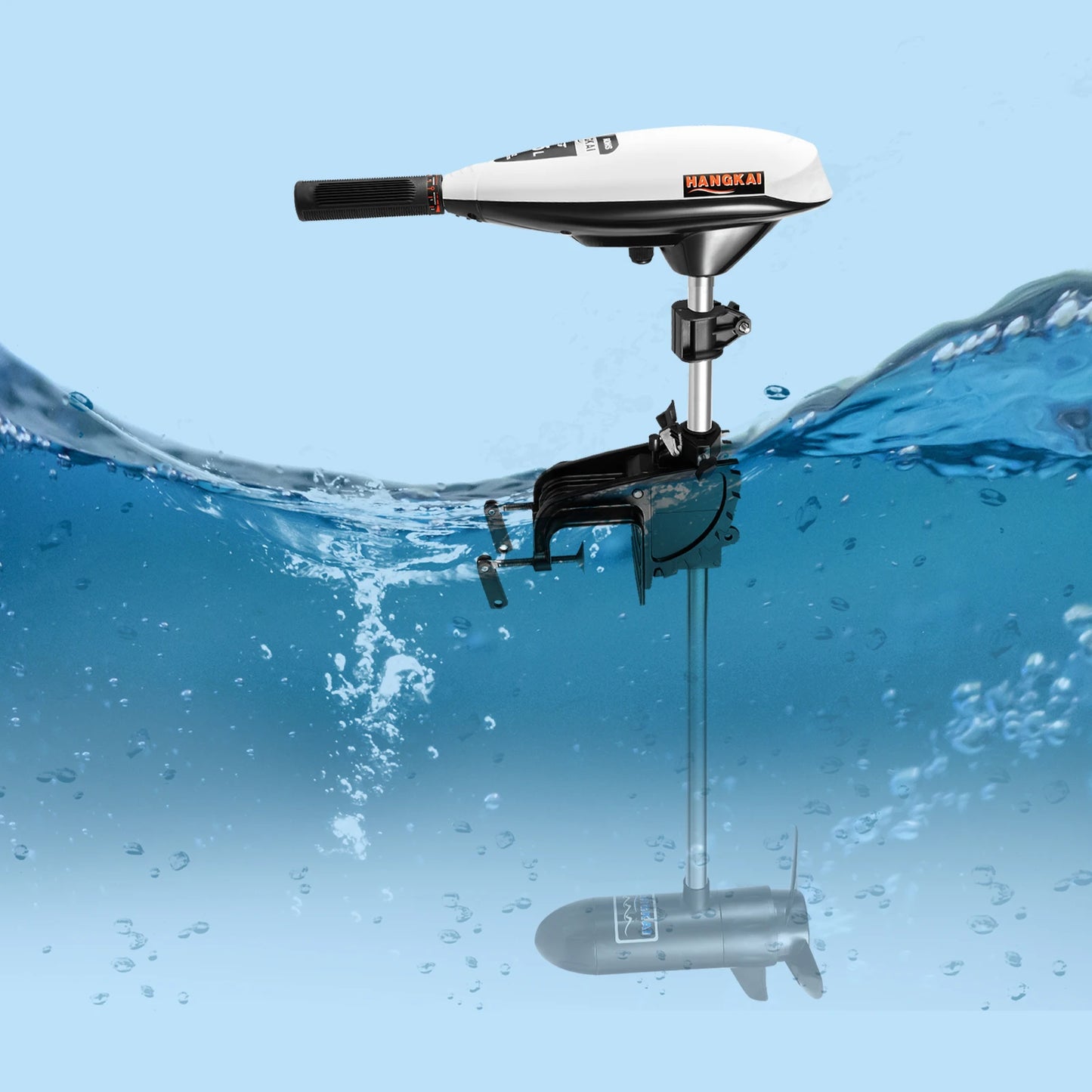 Hign Electric Outboard Motor 660W 12V Trolling Engine 5F 2R