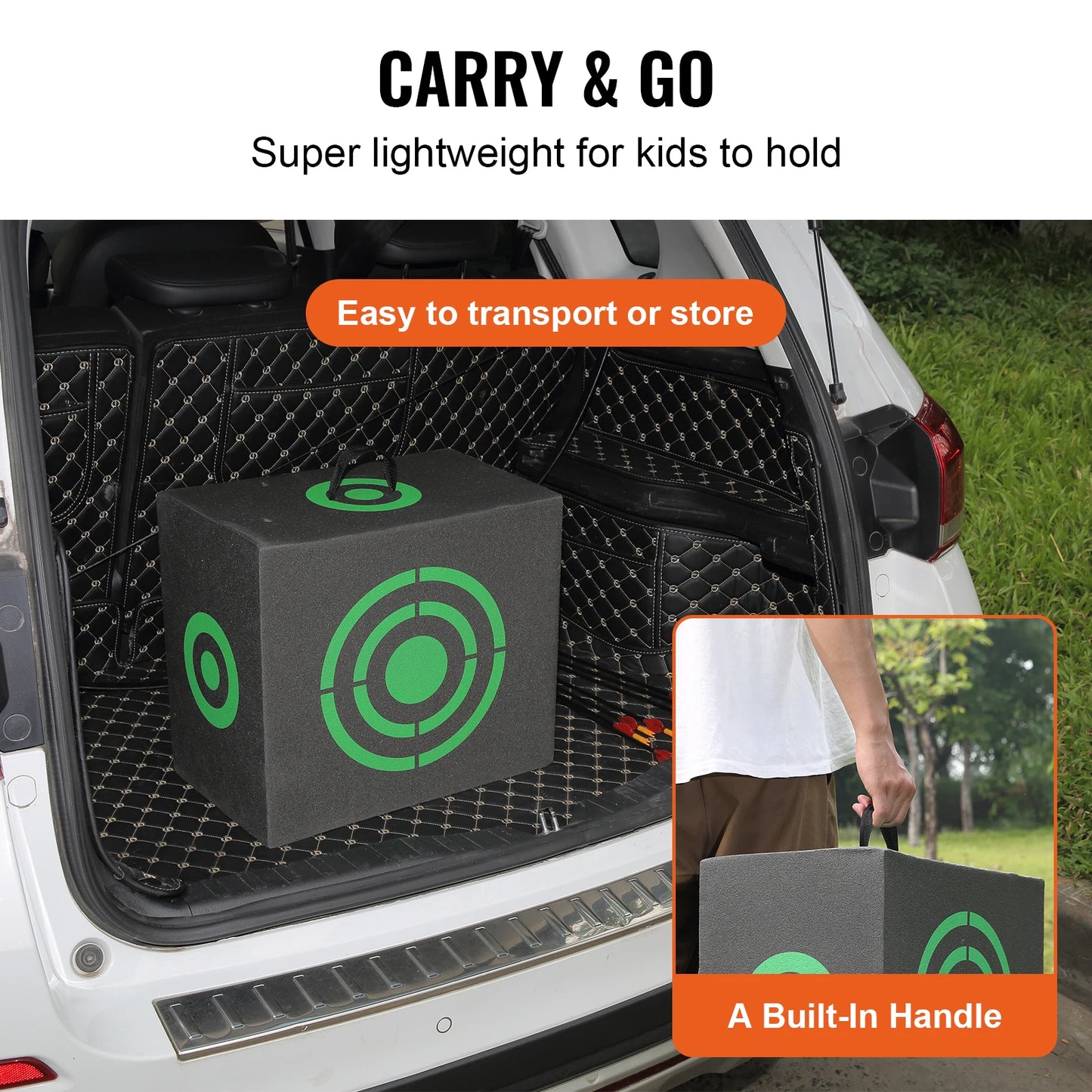 VEVOR Archery Target Allside Shooting Portable Target With Carry Handle