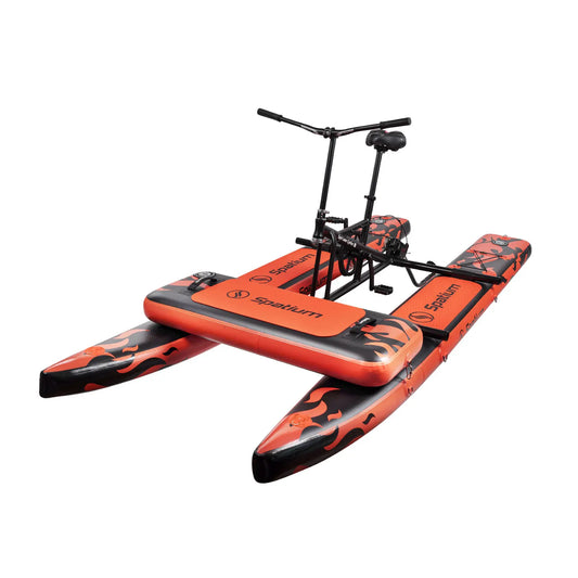 Spatium Water Bike 2.0 Inflatable Pedal Boat For Lake Fishing