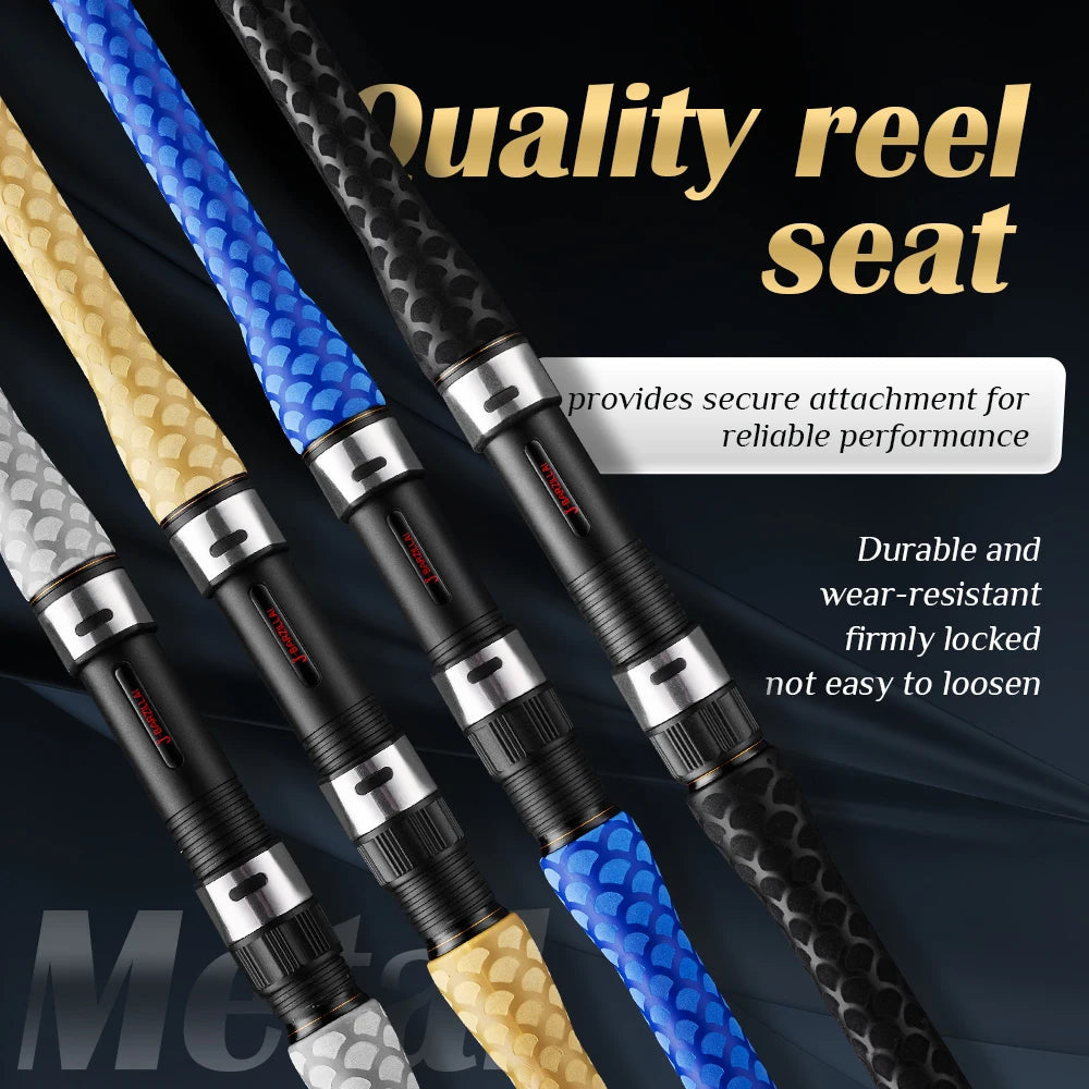 J-BARZILLAI Vanguard Carbon Surf Spinning Fishing Rod