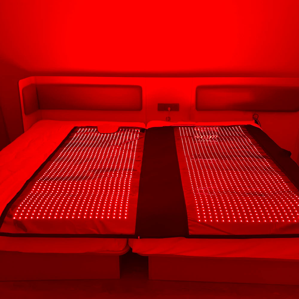 Infrared LED Light Therapy Blanket for Home Use and Relaxation