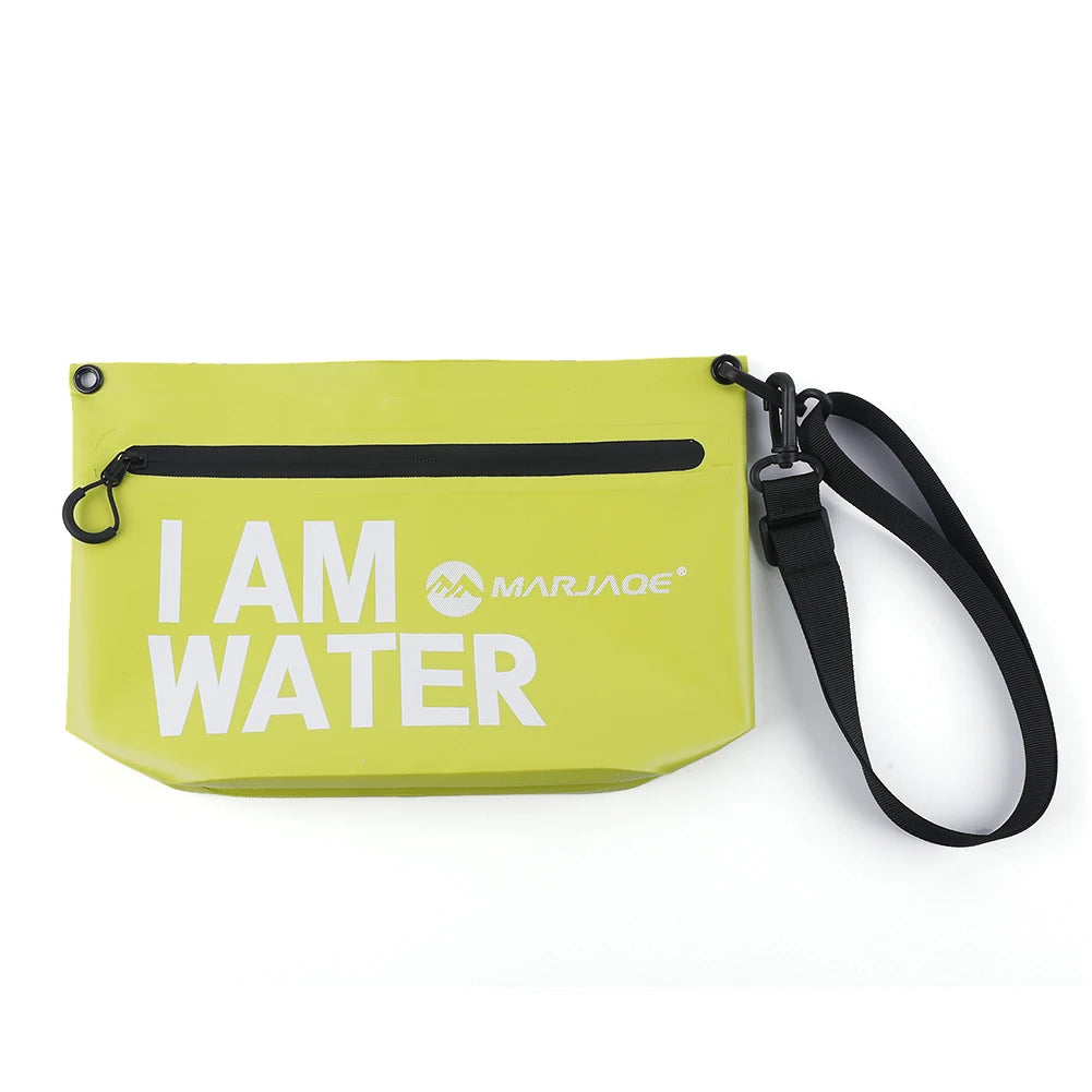 NONECN Waterproof Diving Shoulder Pack Zipper PVC Swim Bag Travel